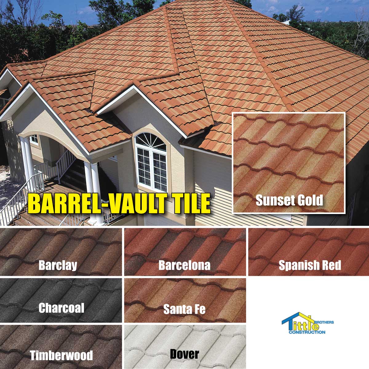 metal-roof-barrel-vault-tile-color-samples barrel vault tile metal roof