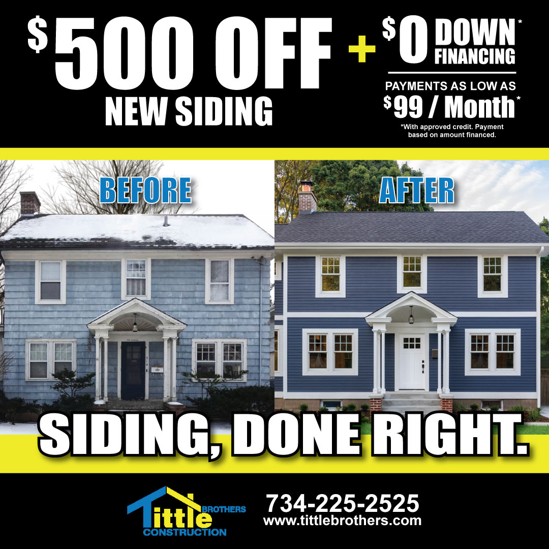 siding for Michigan homes